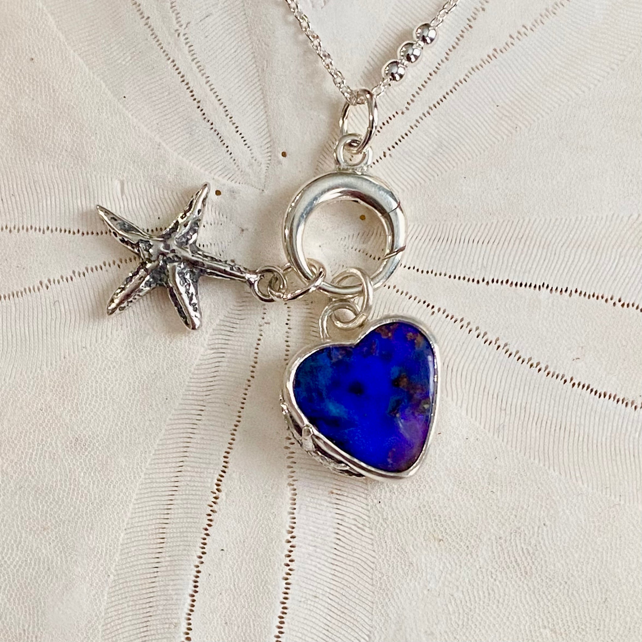 Australian Boulder Opal  Charm Set - À la Carte — Sterling Silver