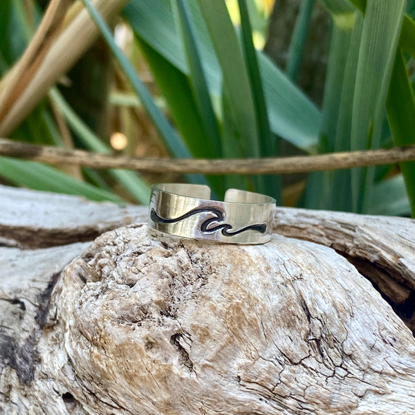 Facets' Signature Toe RIng — Sterling Silver