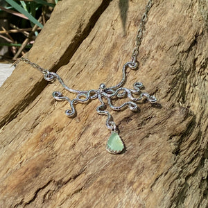 Octopus Necklace — Sterling Silver
