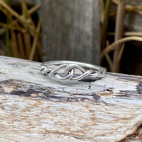 Sailor's Twist Ring — Sterling Silver