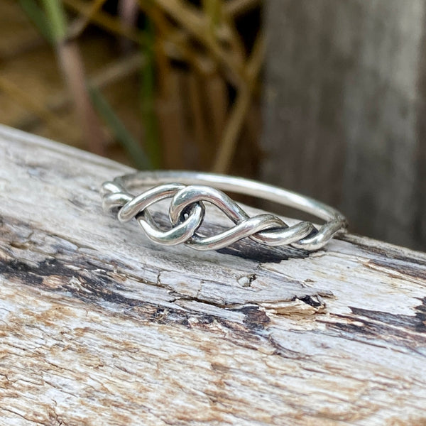 Sailor's Twist Ring — Sterling Silver