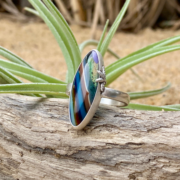 Signature Surfboard Ring — Sterling Silver