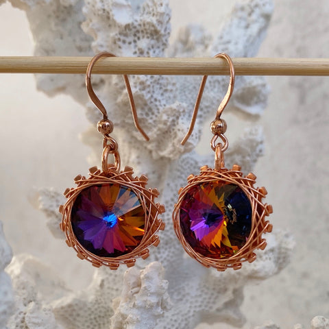 Spiro Earrings — Copper