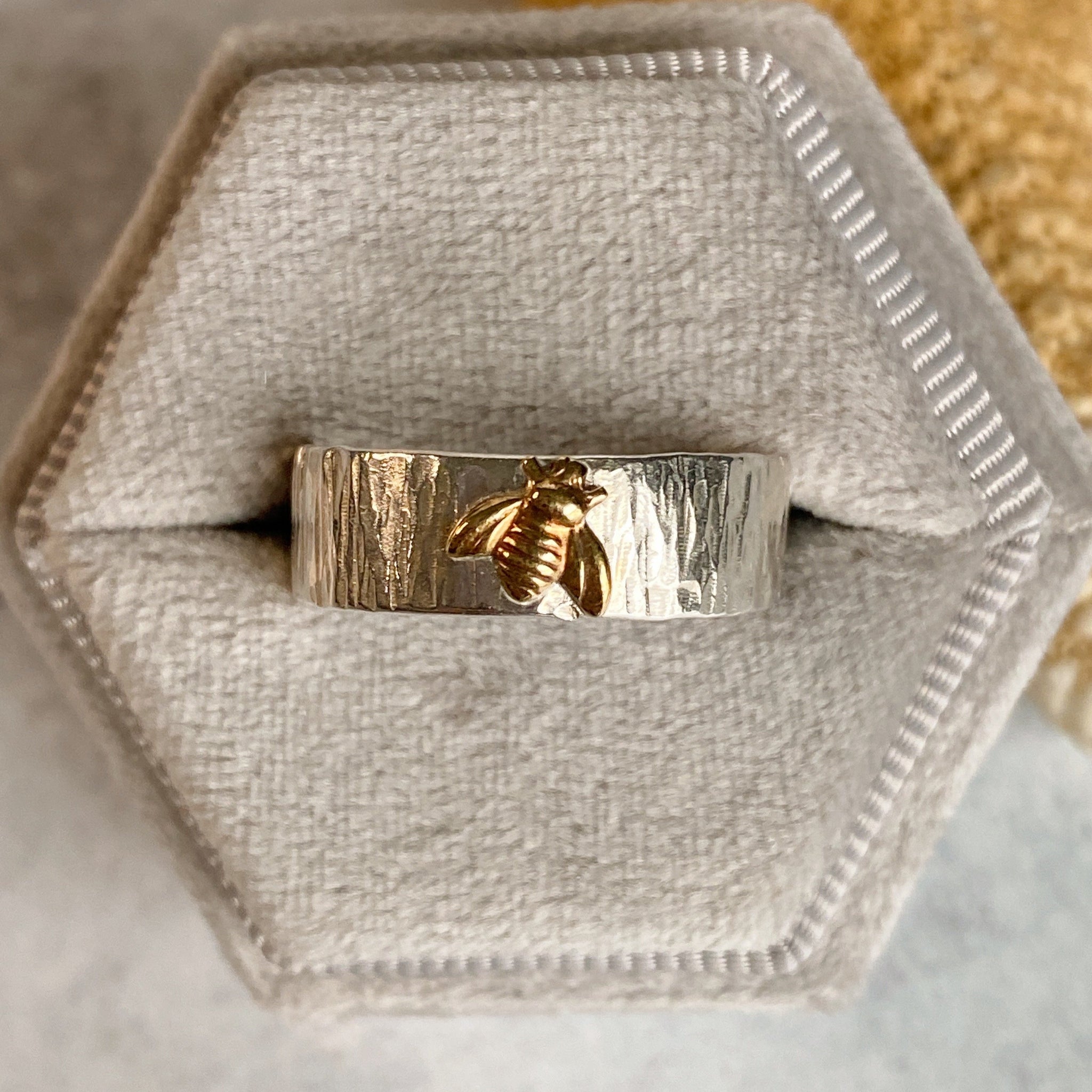 Bee Kind Ring — Sterling Silver